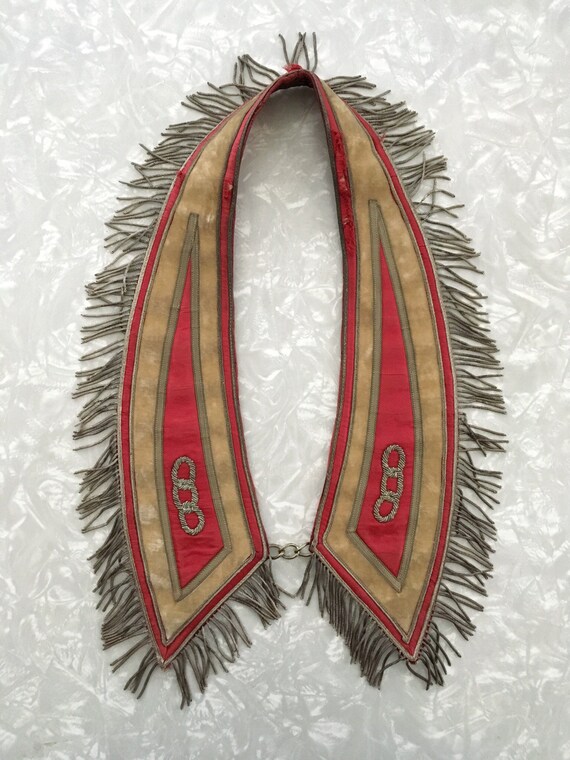 Masonic Collar Antique Royal Costume
