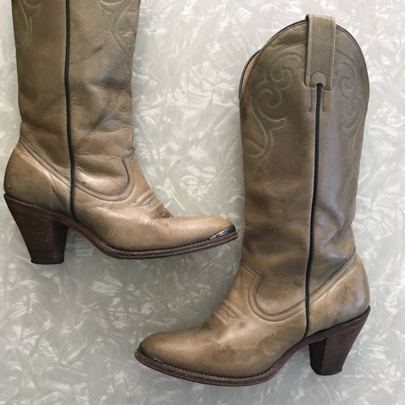 Vintage Cowboy Boots Size 5