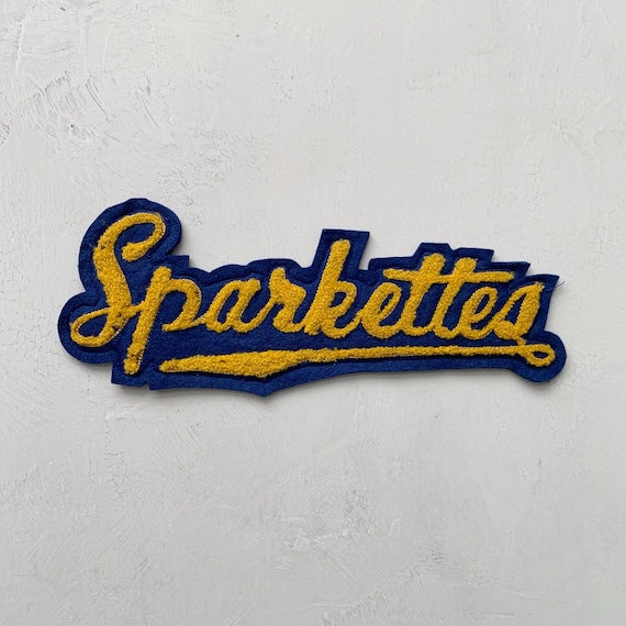 Vintage Sparkettes Chenille Patch - image 1