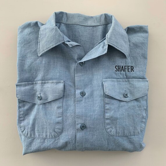 Vintage US Navy Shirt Military Size S/M - Etsy