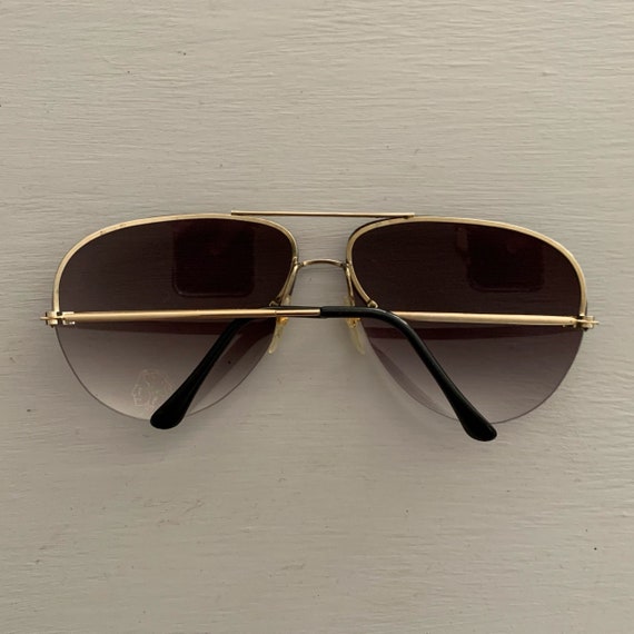 Vintage Aviator Sunglasses - image 3