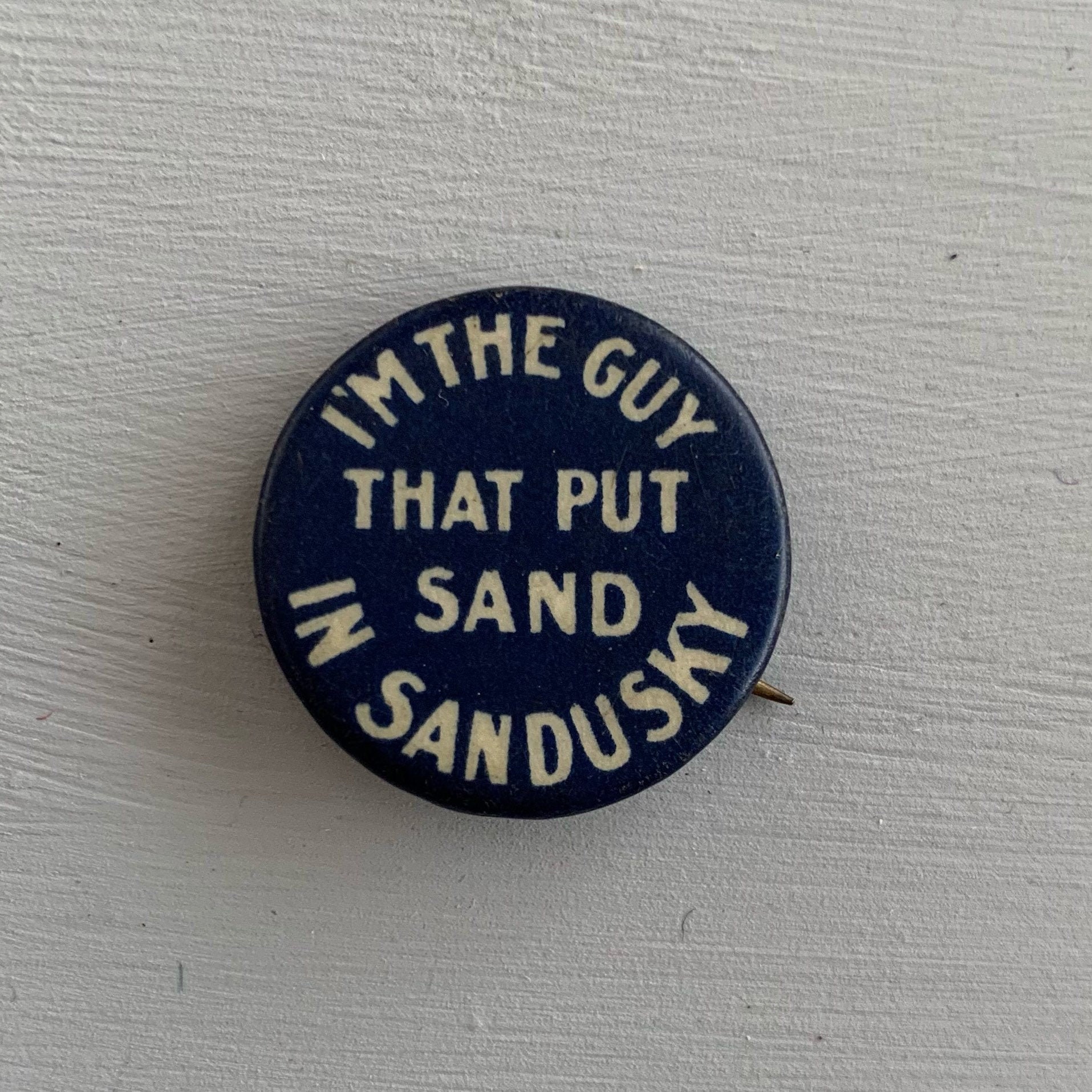 Im The Guy Pin Vintage Pinback Button Etsy 