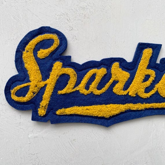 Vintage Sparkettes Chenille Patch - image 2