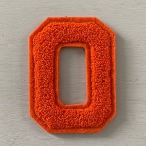 Vintage Chenille OH Letters image 3