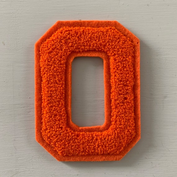 Vintage Chenille OH Letters - image 3