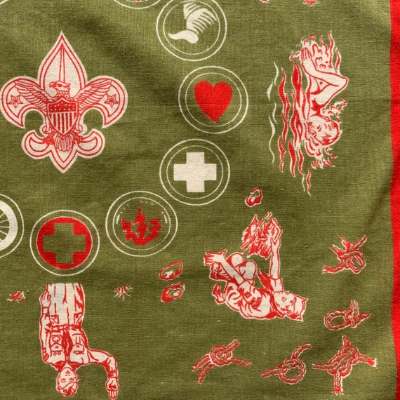 Vintage Boy Scout Handkerchief - image 4