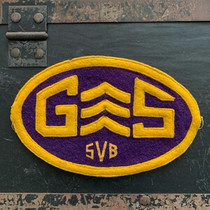 Vintage Felt Patch GS
