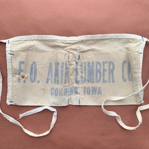 cutlass Vintage LUMBER APRON ×2 Two Vintage Lumber Building Aprons - Etsy