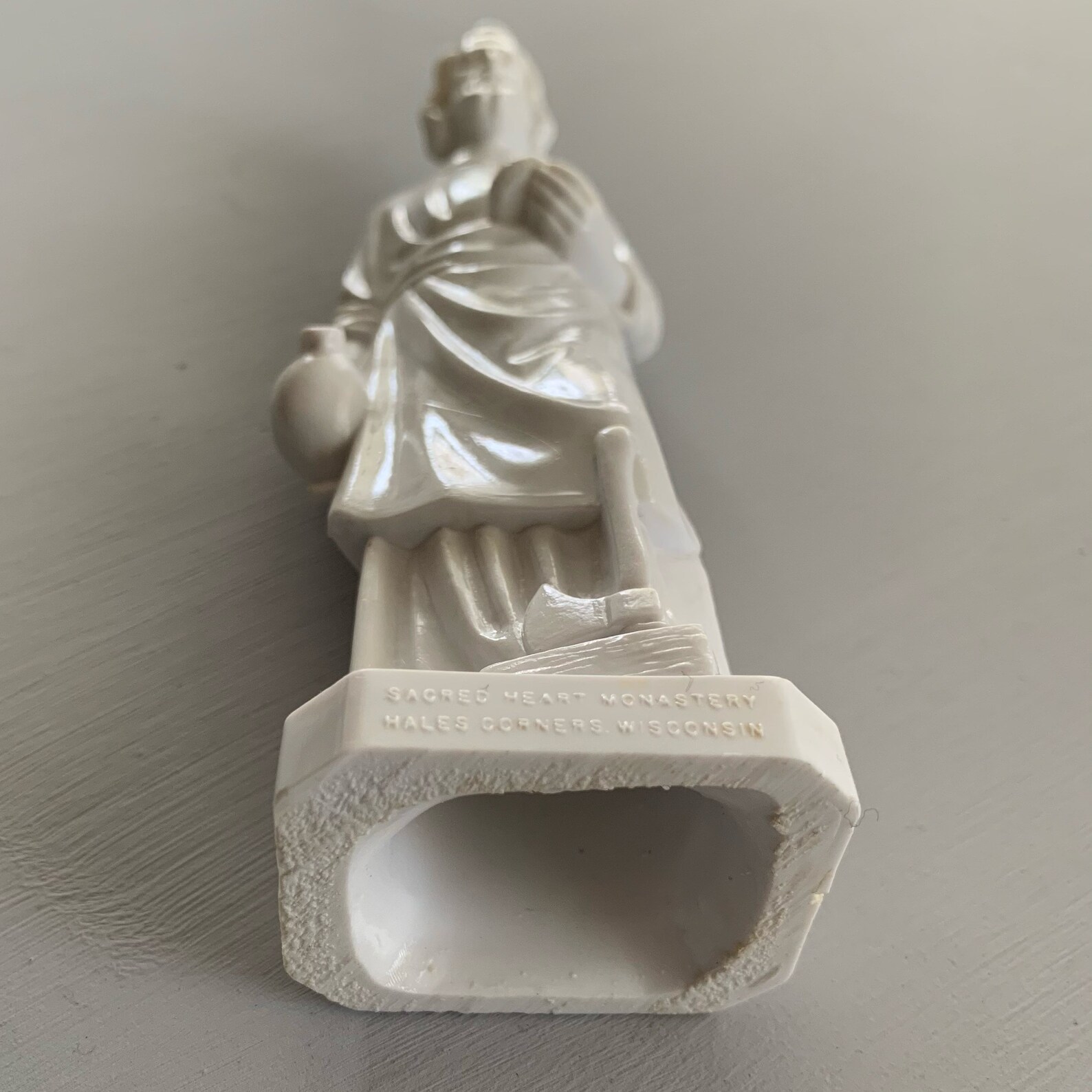 Vintage Plastic Jesus Statue Etsy
