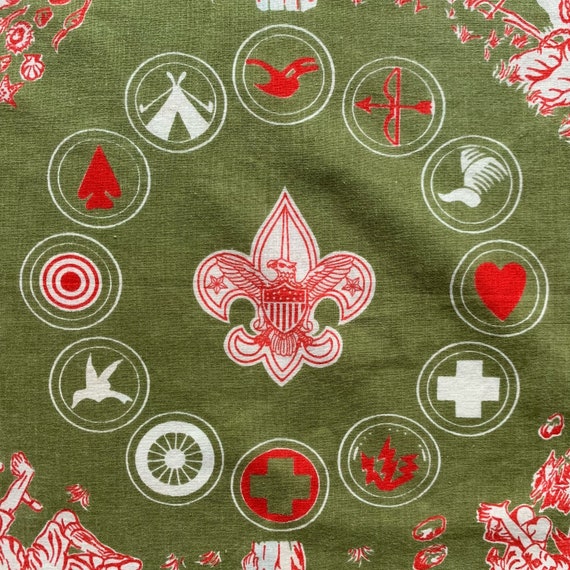 Vintage Boy Scout Handkerchief - image 5