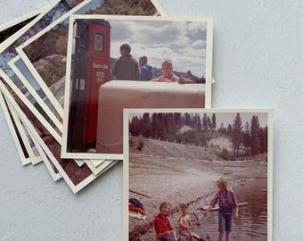 Vintage Photos Family Vacation Set of 10