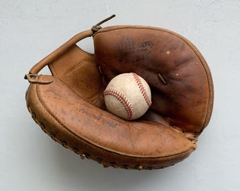 Vintage Baseball Catchers Mitt
