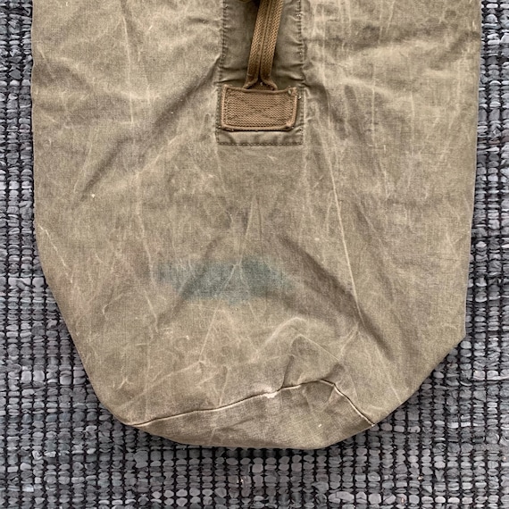 Vintage Army Duffel Bag Gem