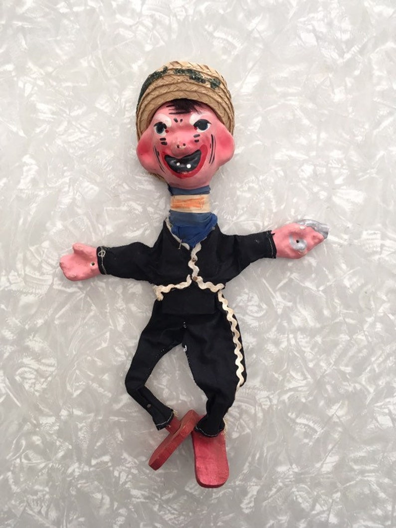 creepy marionette doll