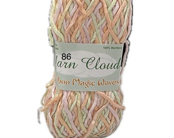 Bamboo Magic Waves 100% Bamboo (rayon) Yarn Cloud 100gr/3.5oz 160m/180yds