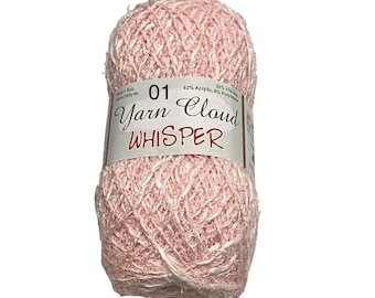 Whisper Yarn 30/62/8 Viscose, Acrylic, Polyamide, 100gr/3.5oz, 240m/260yds, DK weight yarn 11 colors