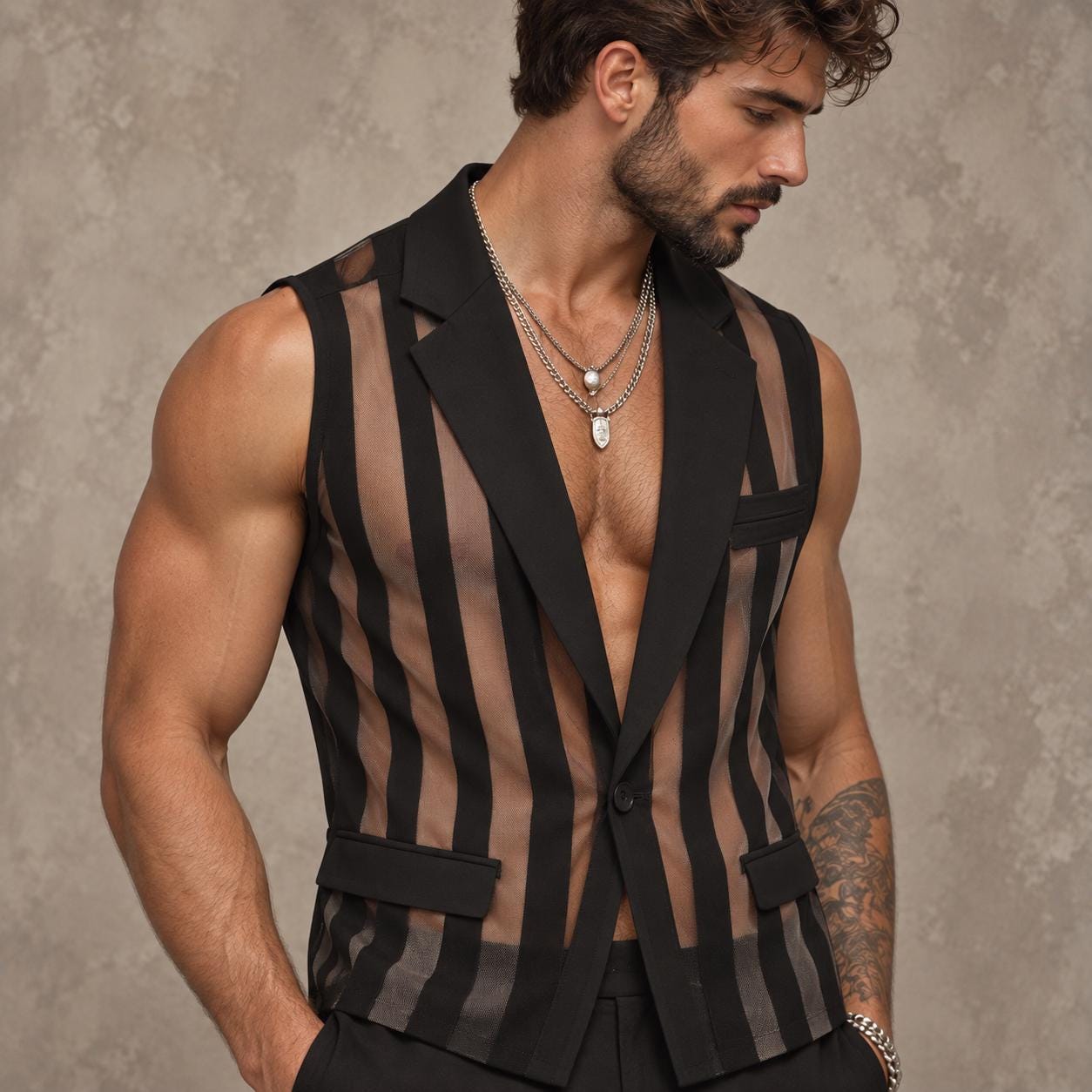 Sheer Vests - Etsy