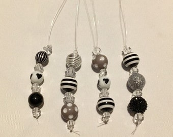 5 Handmade Beaded Hair Threaders-One of a kind-Randomly Chosen