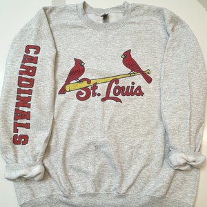 Nike Youth Large Vintage Style St Louis Cardinals Full Zip Up