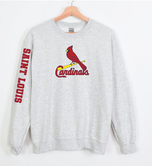 ShopRoseGrace Saint Louis Cardinals Sleeve Sweatshirt
