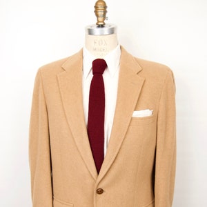 Mens Brown Sugar Tan Camel Hair Sport Coat Wool Flannel Blazer Etsy