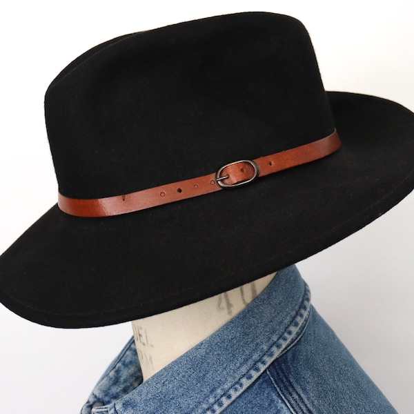 Leather Hat Band for Fedora Etsy