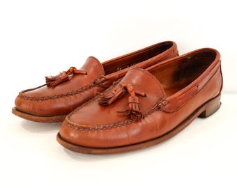 Vintage Allen Edmonds Sanibel Moc Toe Loafers 9D - Etsy