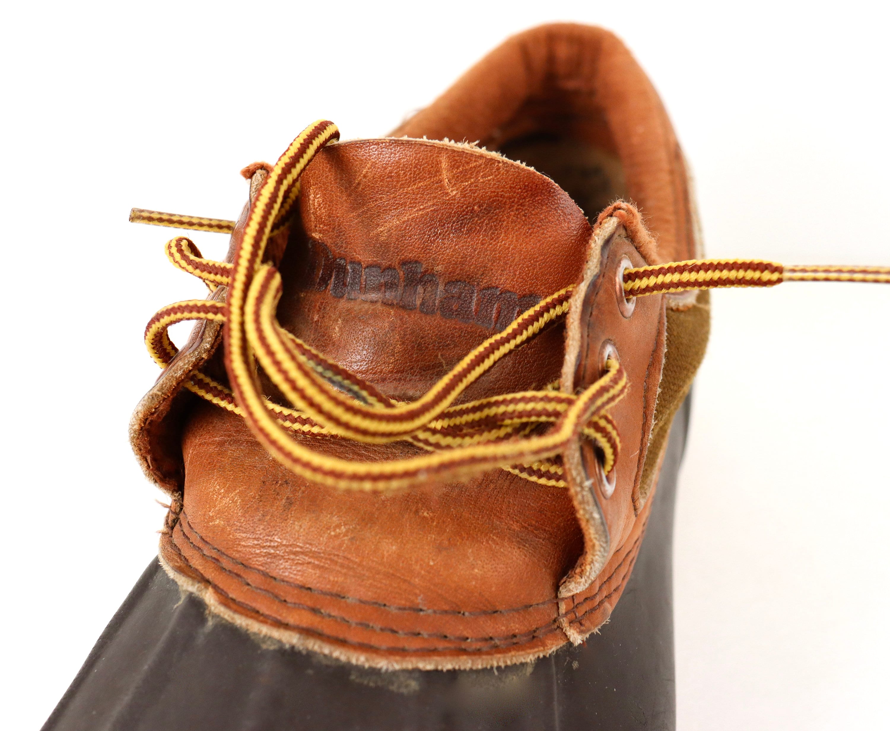 Vintage Dunham Waterproof Duck Boots Brown Leather Sherpa Wool Lined Mens Size 8 Mens Ll Bean Boots - Etsy main image 2