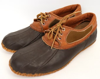 low cut duck boots for men