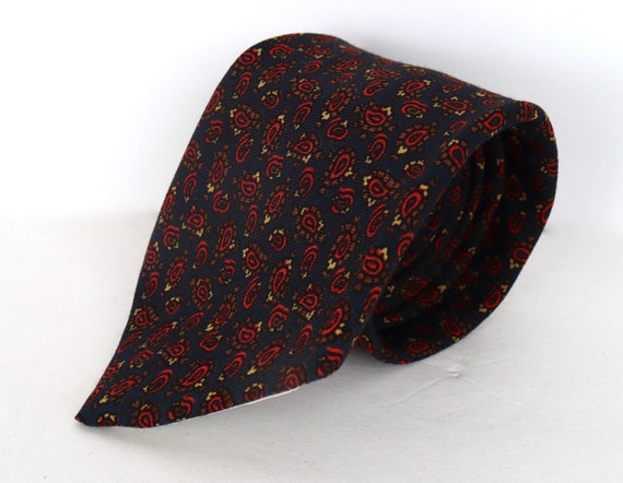 wool challis tie