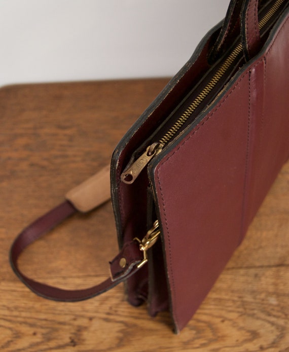 pegasus leather briefcase