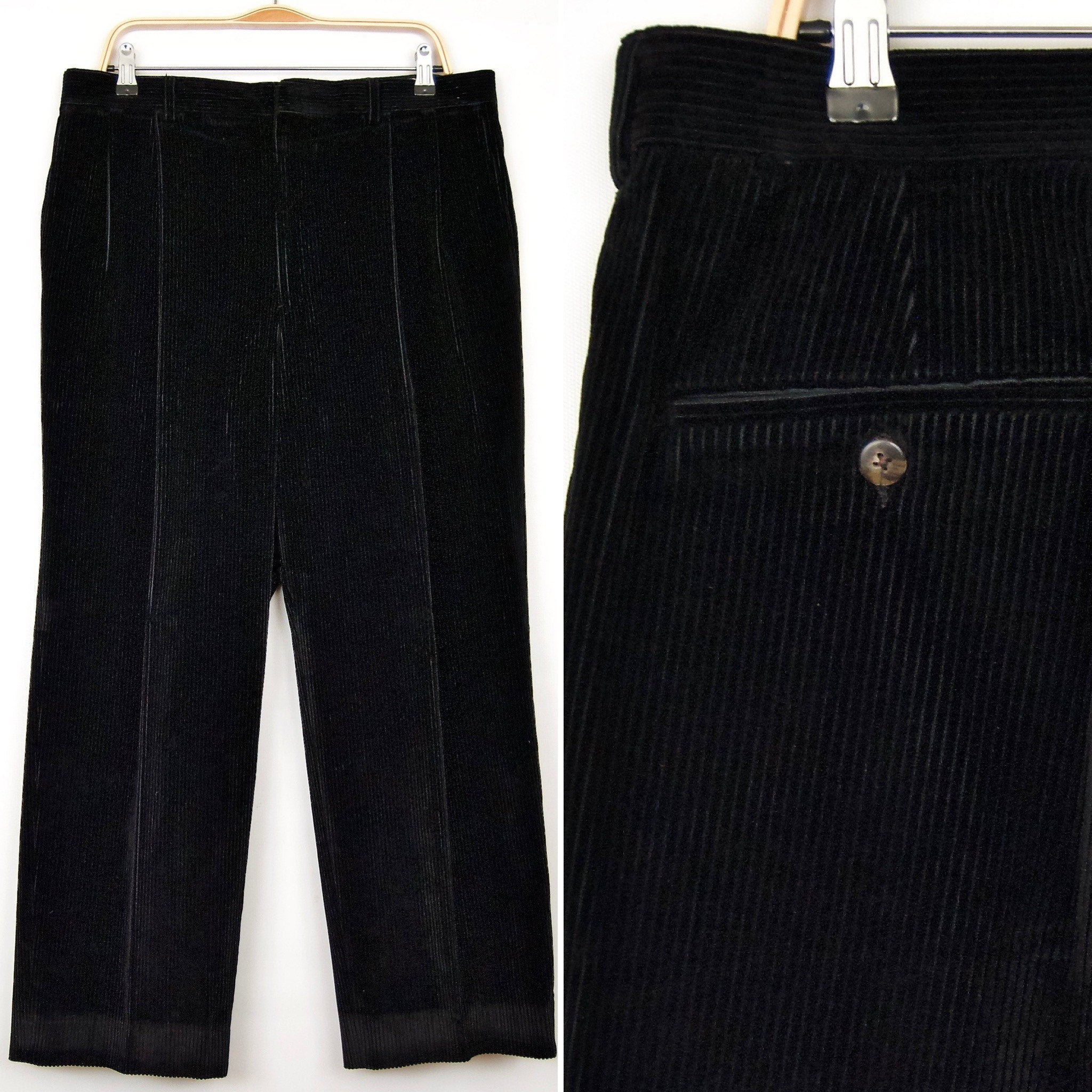 DOCKERS - Vtg 90s Relaxed Big Boy Skate Khaki Corduroy Pants