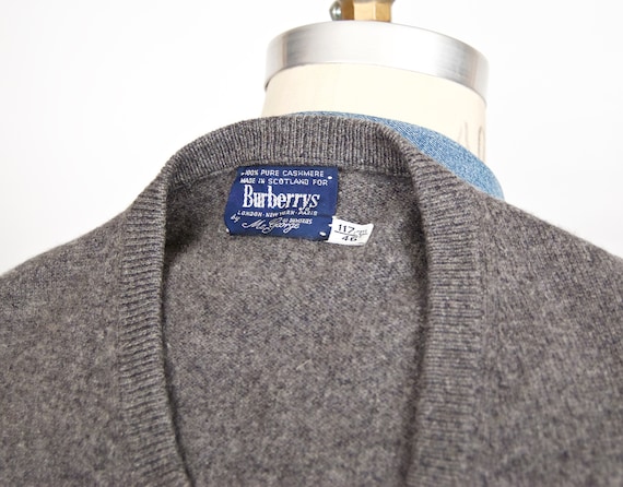 Herren Burberry Kaschmir Mit V Ausschnitt Pullover Braun Herren Burberry Kaschmir Mit V Ausschnitt Pullover Braun