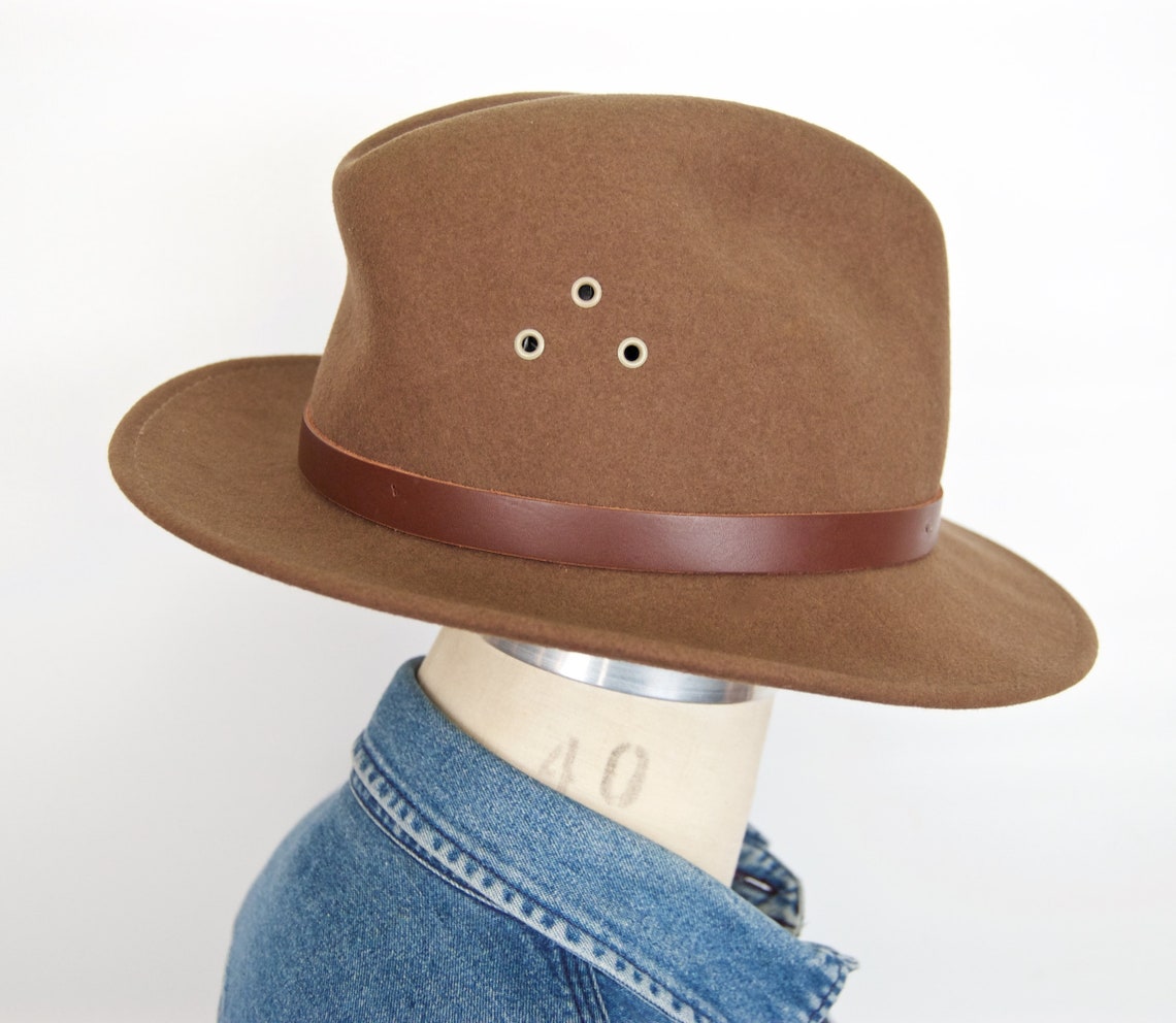 vintage safari hat