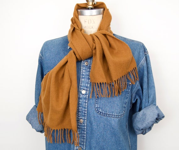 Vintage Scottish Cashmere Scarf by Aquascutum