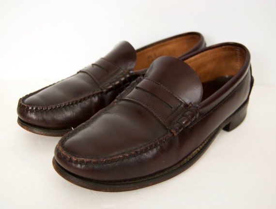 Classic 1980s Sebago Penny Loafers 