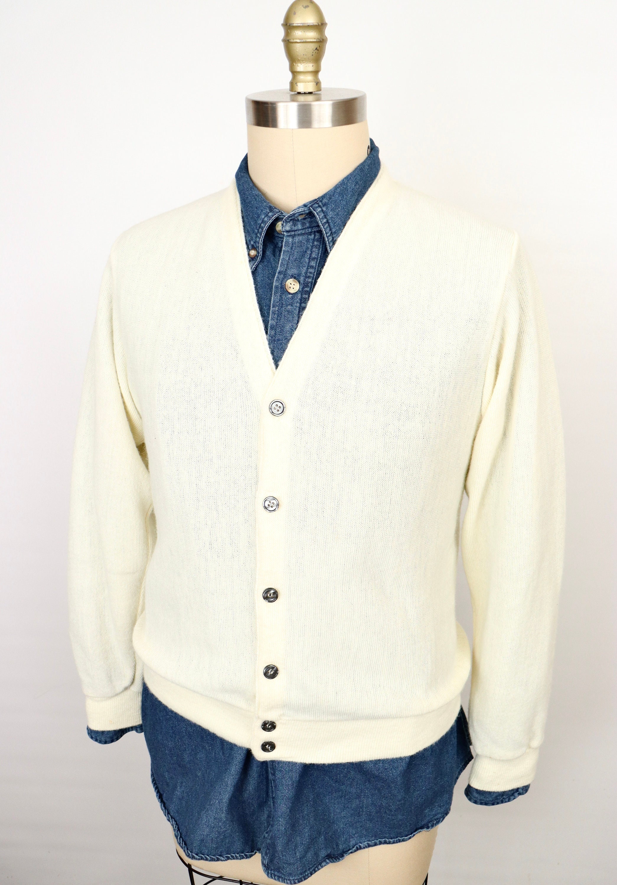 1980s Lacoste Cardigan - Etsy