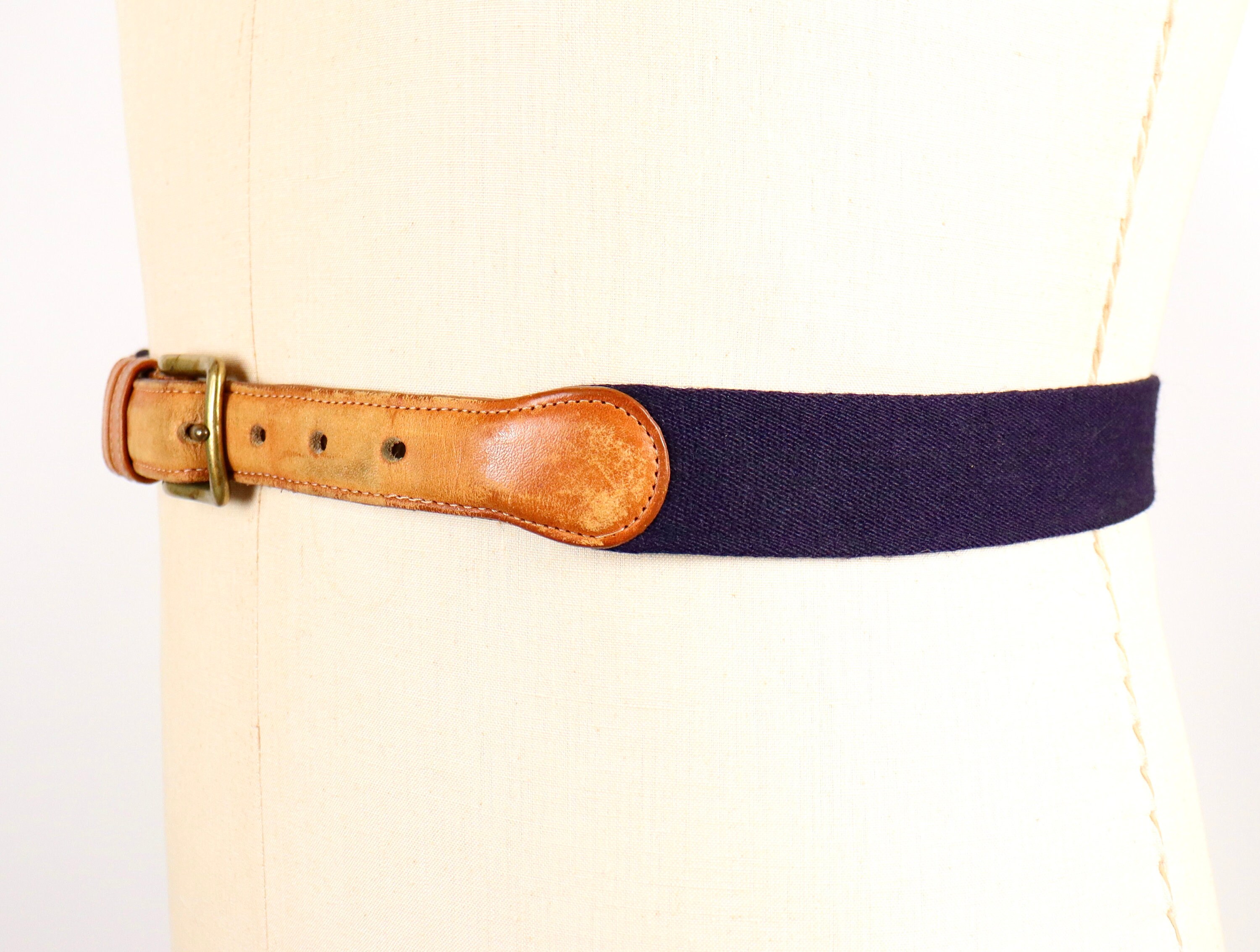 Coach Leather Belt Blue Size 34” Belt Bag Designer By Coach In Teal, Size:Large main image 4