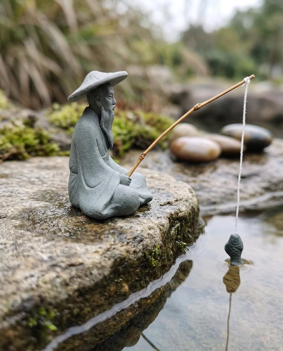 Japanese Fisherman Ornament - Etsy