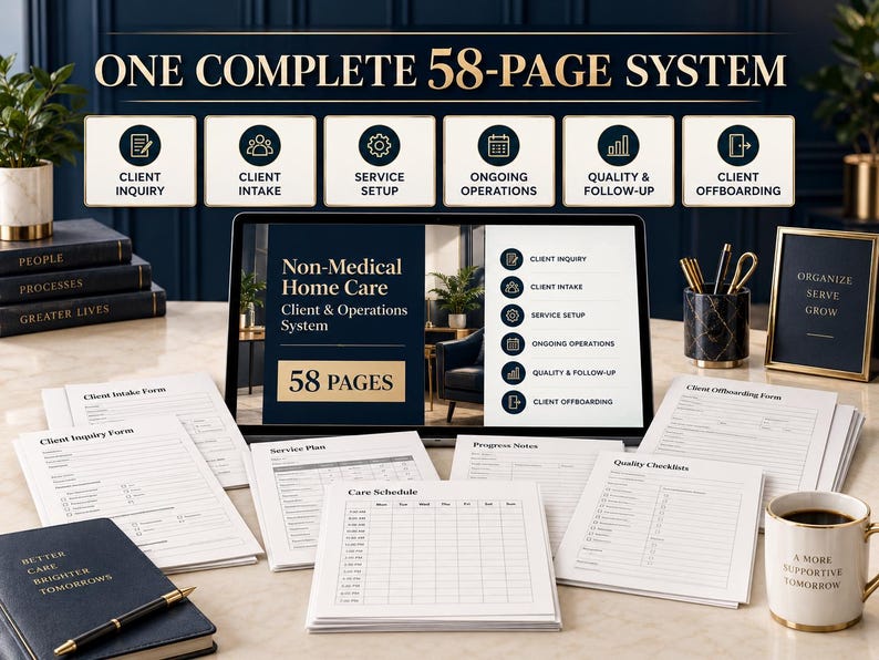 Non Medical Home Care Agency Forms Client Intake and Operations System ...