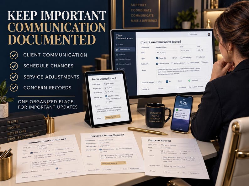 Non Medical Home Care Agency Forms Client Intake and Operations System ...