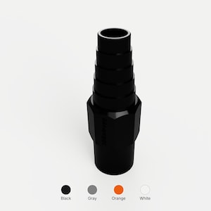 Universal Stepped Vacuum Adapter 26–38mm, Kärcher WD and Parkside PWD Hose to Power Tool Dust Port, PETG