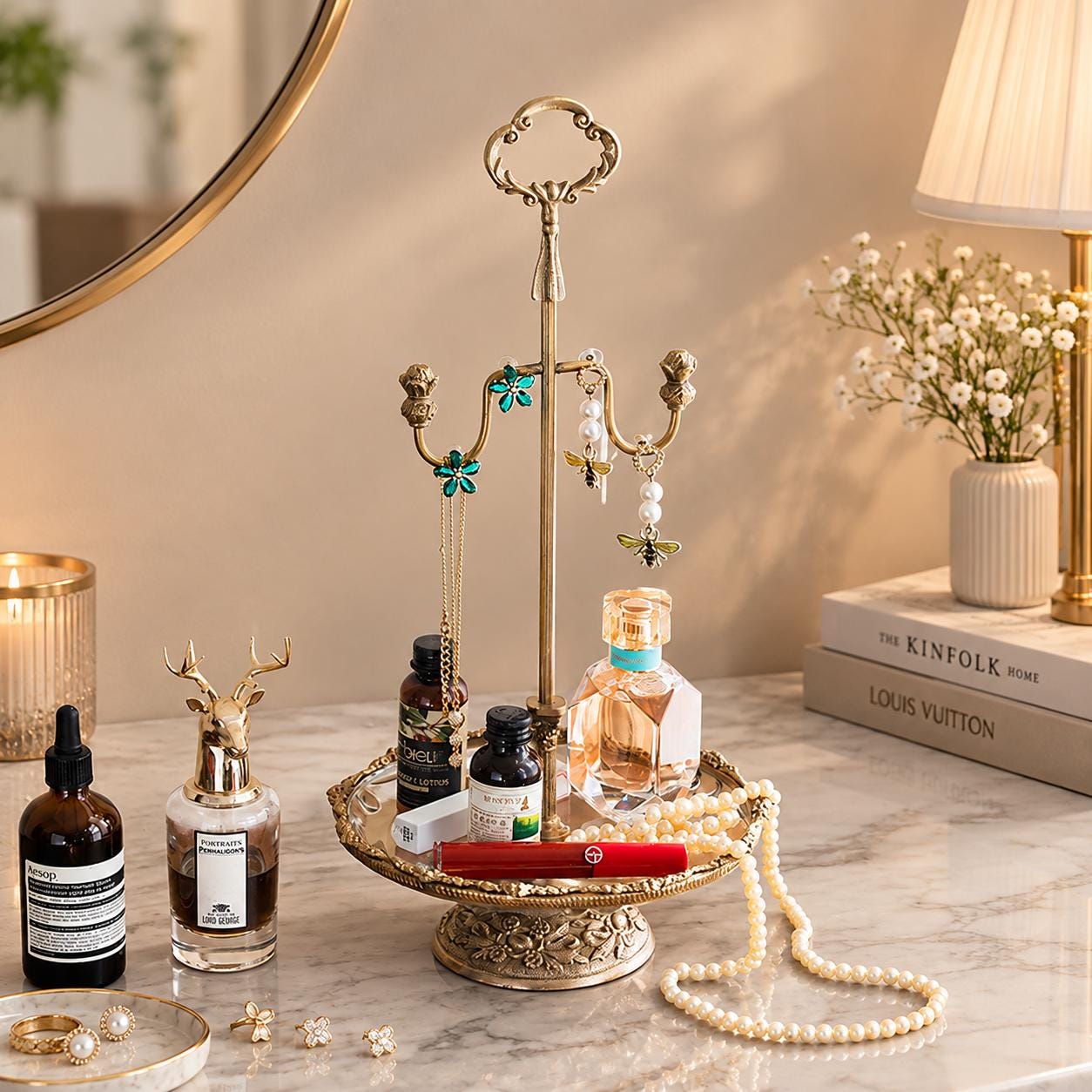Vintage Necklace Stand - Etsy