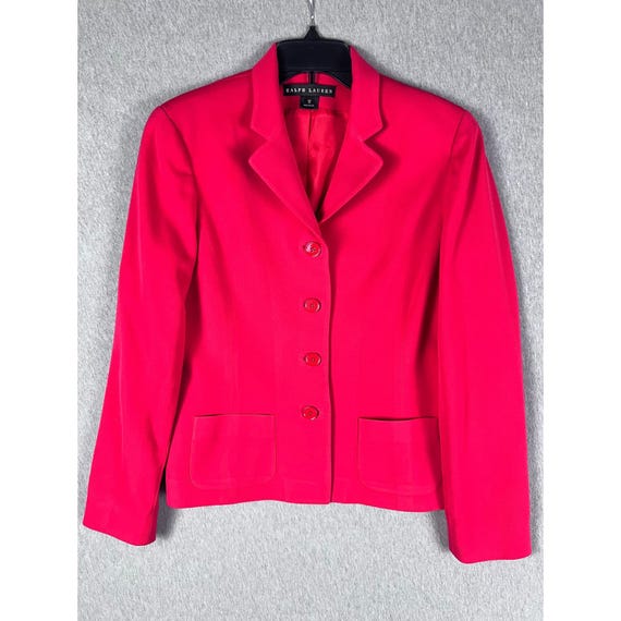 Ralph Lauren Black Label, Vintage Ralph Lauren Black Label Wool Blazer Jacket Size 12 Made in USA read*