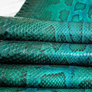 Snake Leather for Artisan Supplies, Genuine Reptile Leather