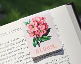 Bloom Floral Magnetic Bookmark
