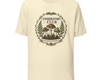 Understory Club Mushroom Field Guide T-Shirt