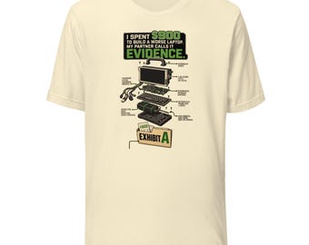 Cyberdeck T-Shirt: I Spent USD 900 to Build a Worse Laptop