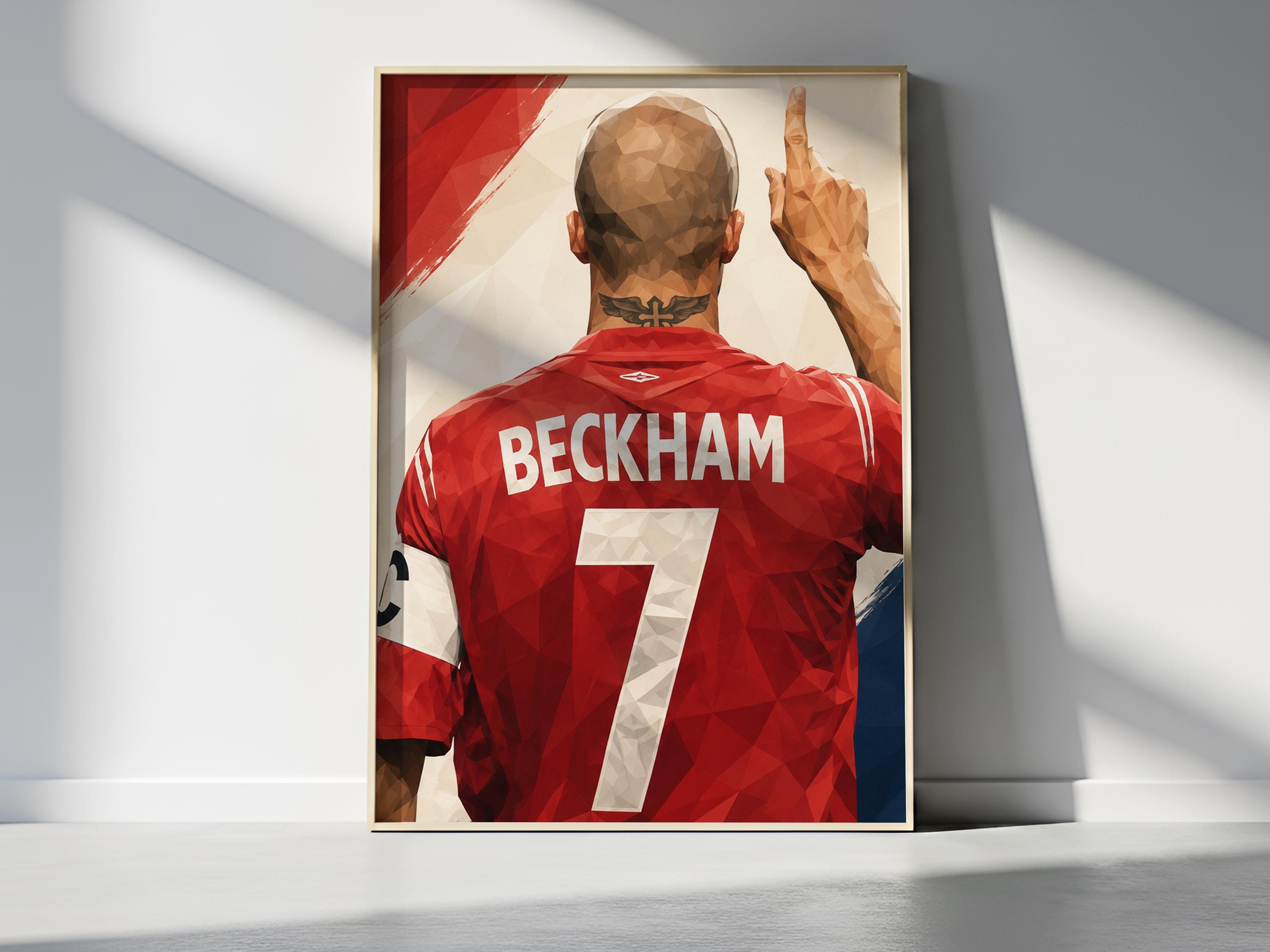 David Beckham Shirt - Etsy