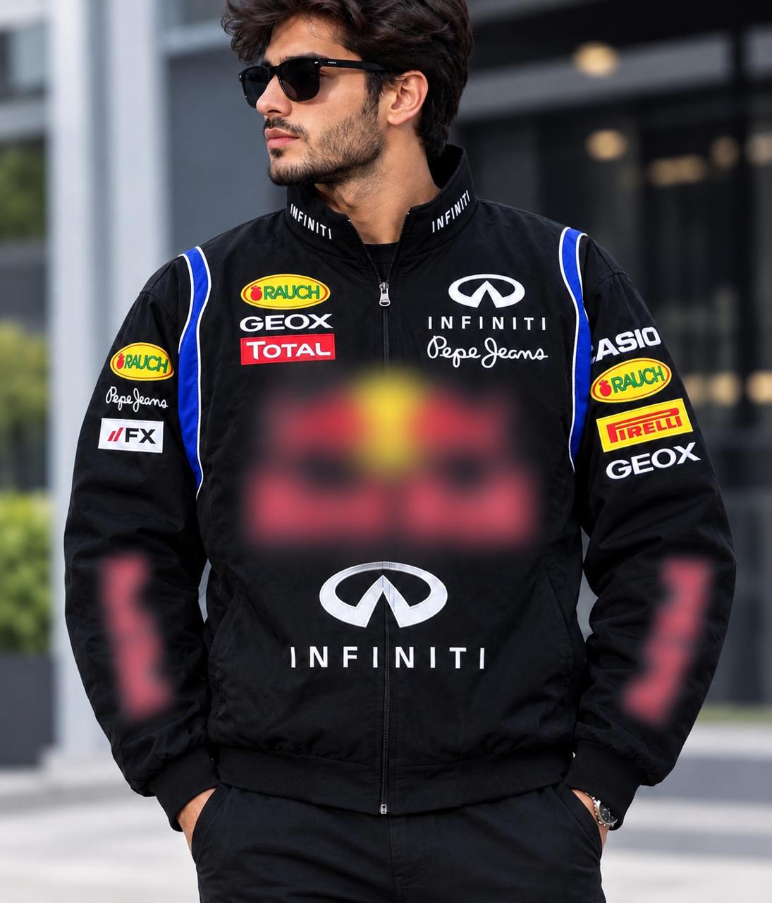 Embroidered Red Bull F1 Jacket Embroidered - Etsy